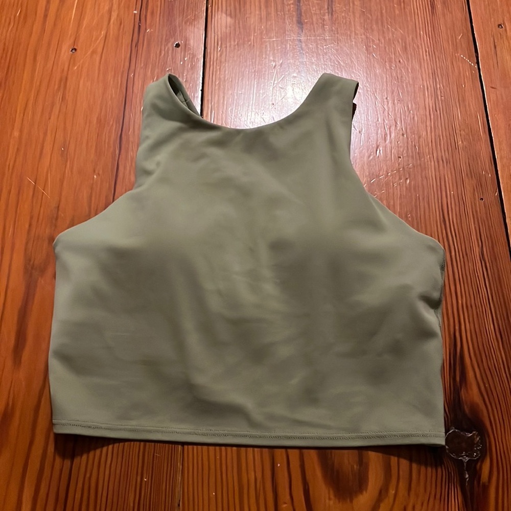 Athleta Racerback Cropped Workout Top